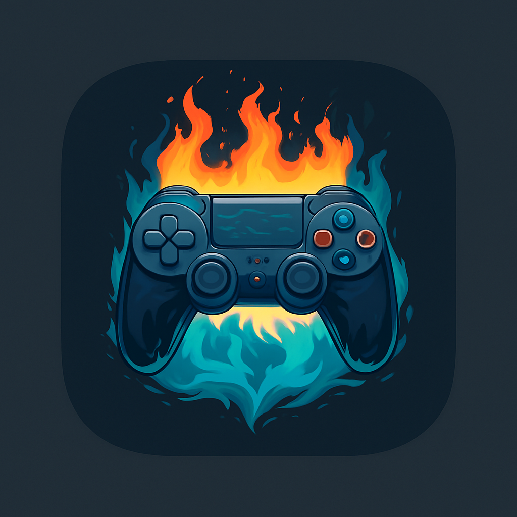 Game app icon example