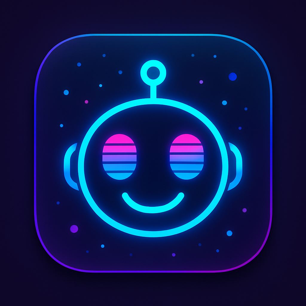 Robot app icon example